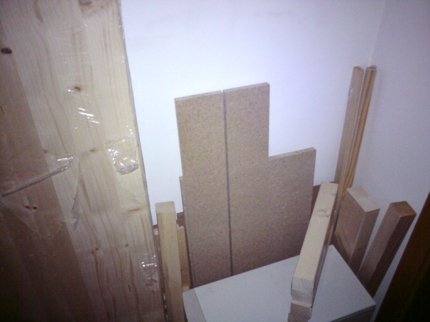 Holz so weit das Auge reicht